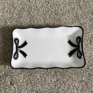 Black Bow Trinket Tray